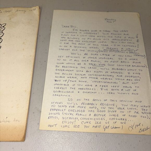 How To Make Handweaving Equipment / Handweavers Guild of America 1974 - Picture 4 of 7